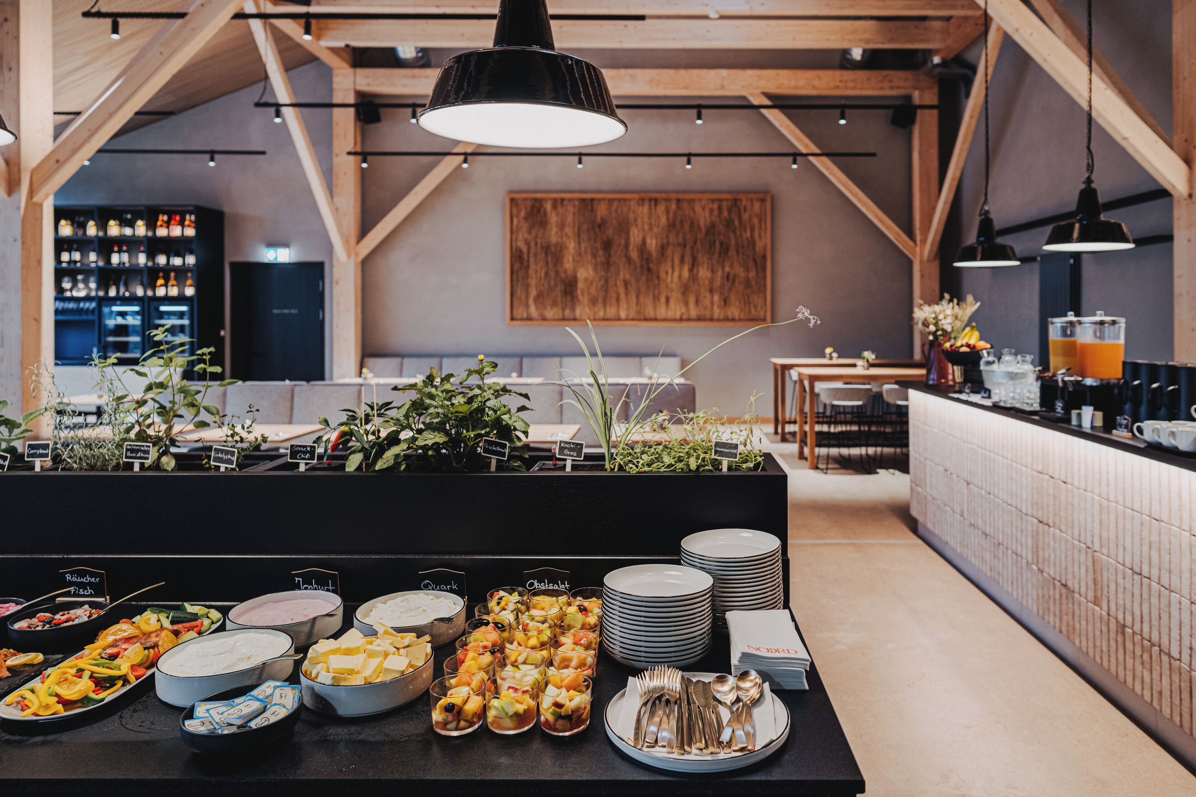 Daily buffet breakfast (EUR 26 per person)