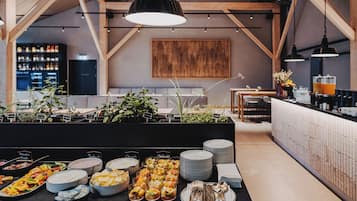 Daily buffet breakfast (EUR 26 per person)