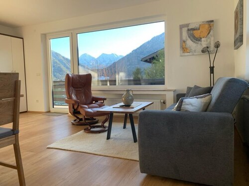 Ferienwohnung 55qm mit Südbalkon/Bergblick, max. 5 Personen