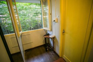 Hair dryer, slippers