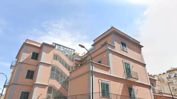 Fassade der Unterkunft