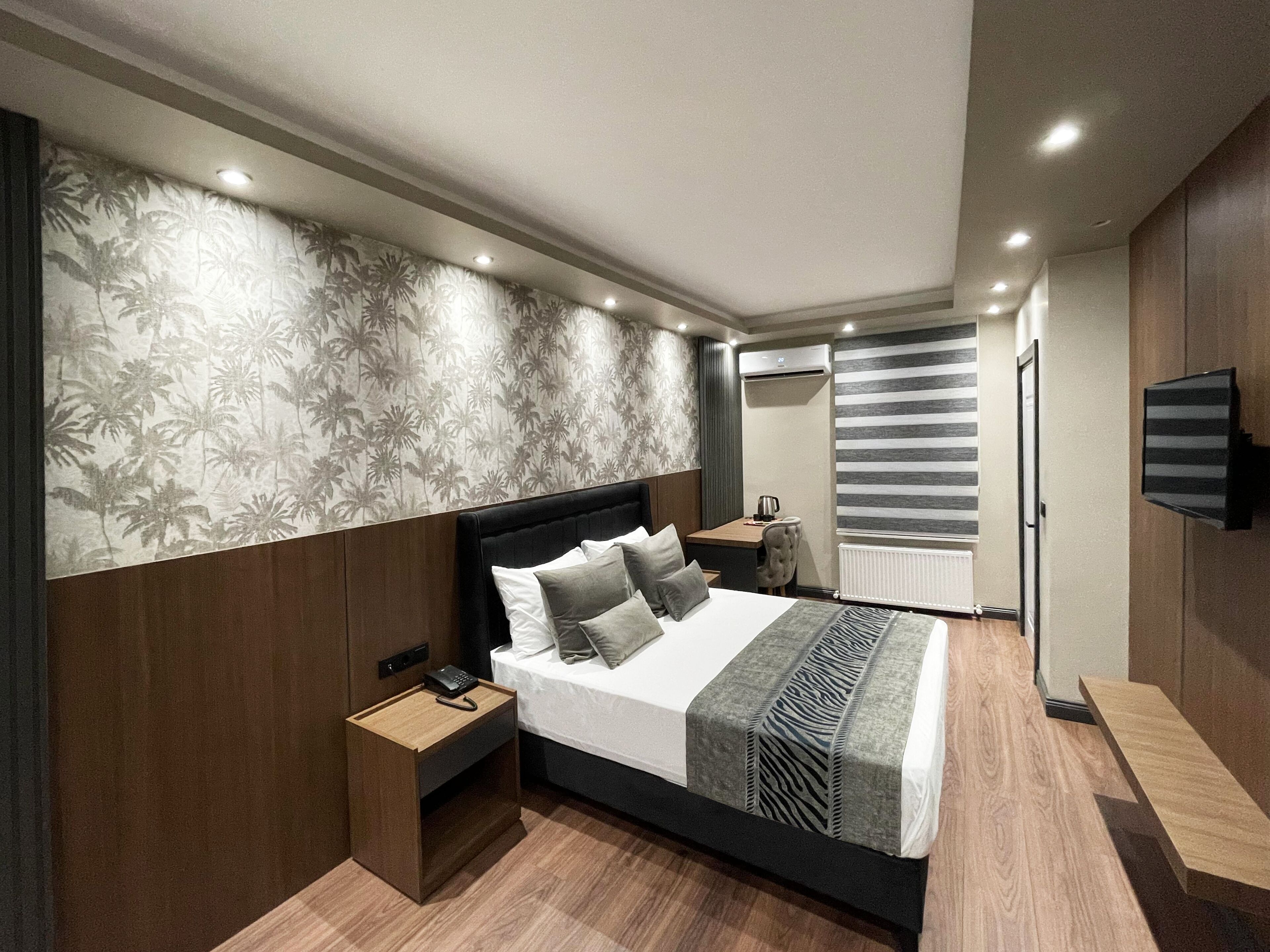 Chambre Double Deluxe | Minibar, bureau, espace de travail pour ordinateur portable