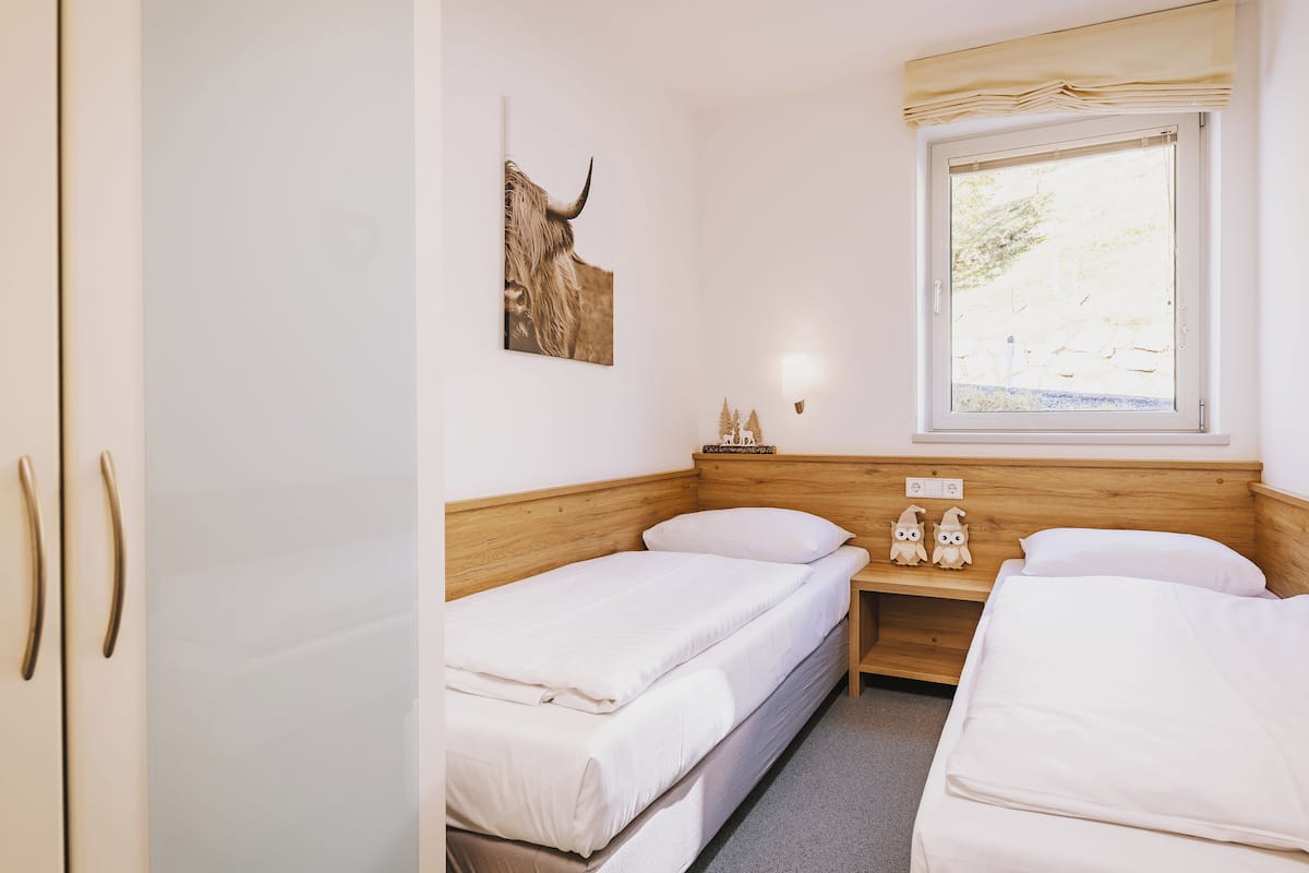 Soundproofing, cots/infant beds, free WiFi, individually decorated