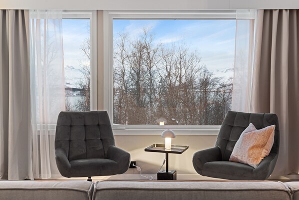 Living area - The View (Tromsø)