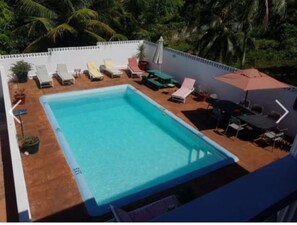 Outdoor pool - Cosy, Peaceful Villa located 5 minutes from Ocho Rios. (Ocho Rios)