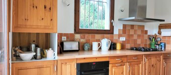 Spacious house in Corrençon with terrace and garden, 4 bedrooms