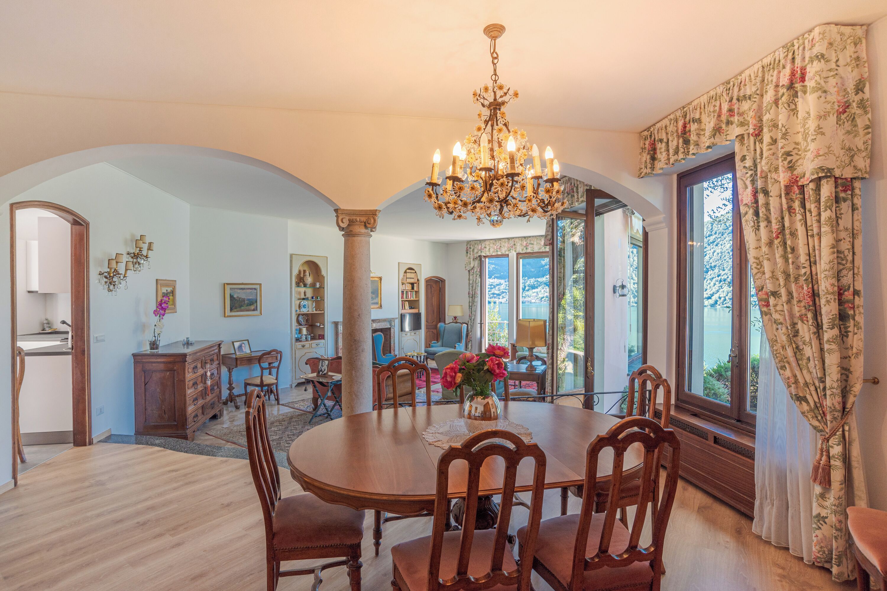 Family Townhome, Multiple Bedrooms, 2 Bathrooms, Mountainside (Il Tentione) | Dining