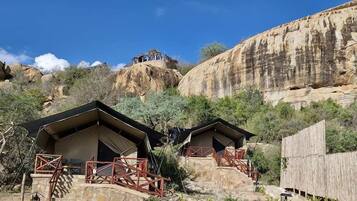 Fassade der Unterkunft