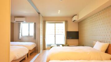 1 bedroom, desk, free WiFi, bed sheets