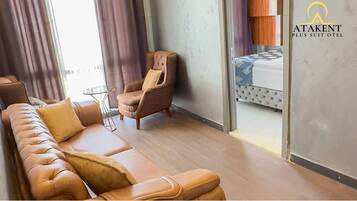 Quarto superior | Área de estar