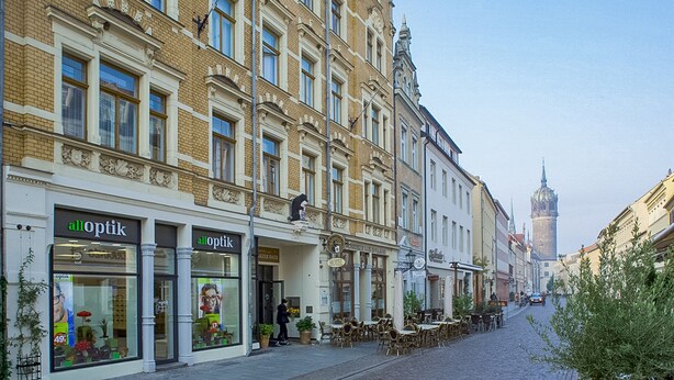 Front of property - Boutique Hotel Schwarzer Baer (Lutherstadt Wittenberg)