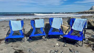 Aan het strand