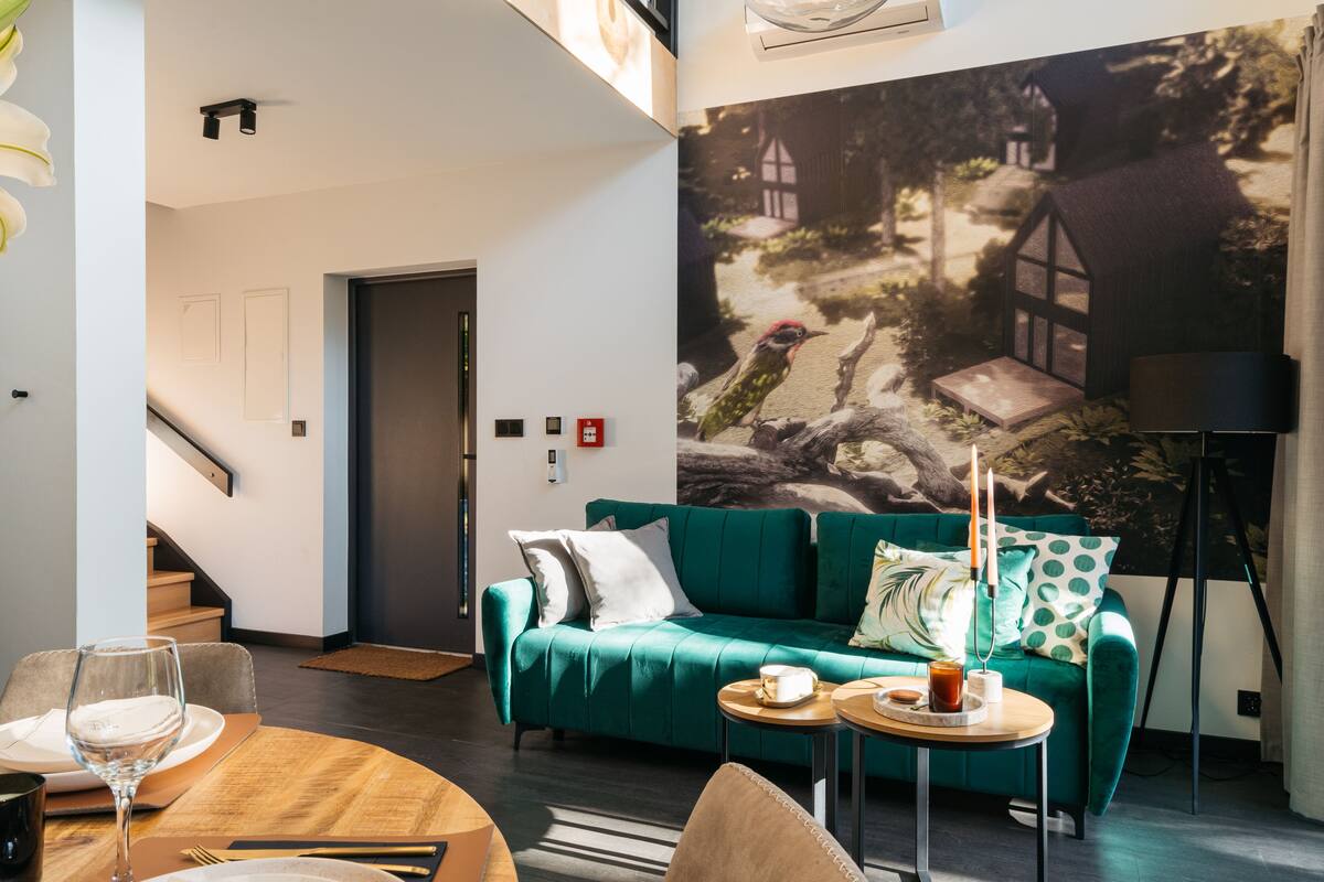 Comfort Chalet | 1 bedroom, desk, laptop workspace, iron/ironing board