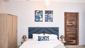 2 bedrooms, desk, iron/ironing board, free WiFi