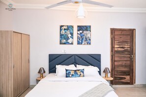 2 bedrooms, desk, iron/ironing board, free WiFi