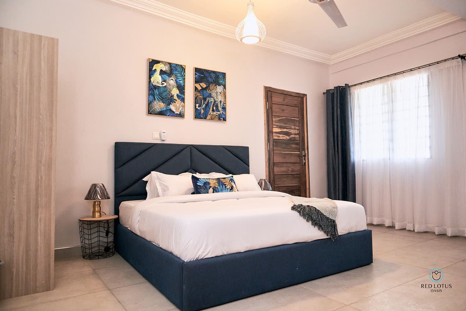 2 bedrooms, desk, iron/ironing board, free WiFi