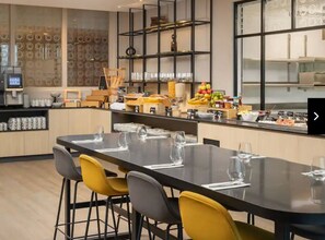 Daily buffet breakfast (EUR 25 per person)