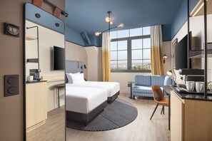 Deluxe Room, 2 Single Beds, City View (Cathedral View) | 1 bedroom, premium bedding, in-room safe, desk
