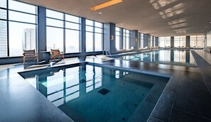 Indoor pool - Luxurious Studio Near Reforma - Pool - Gym - Sauna (Ciudad de México)
