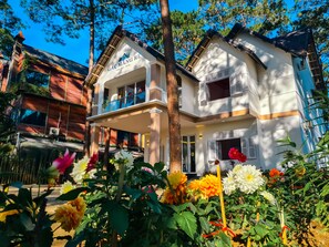 Façade de l’hébergement