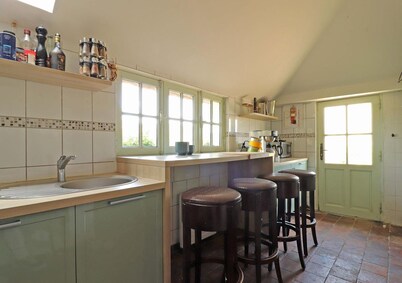 Historic house with pool and golf near Bellême