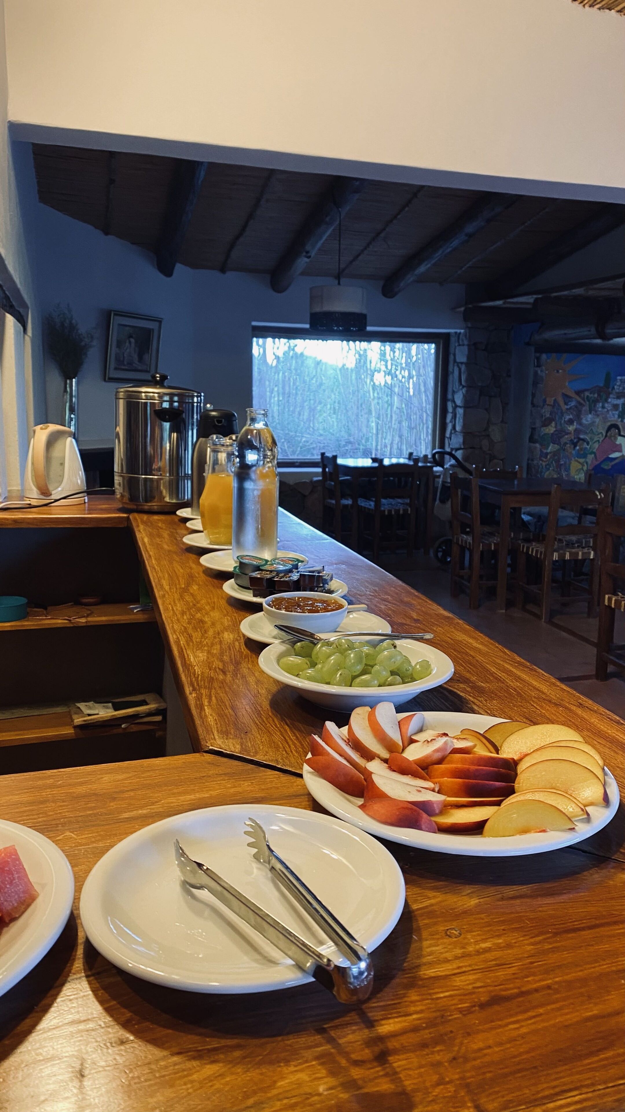 Petit déjeuner buffet compris tous les jours