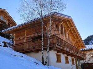 Exterior - Recent chalet for 15 people with wifi and parking in Arêches-Beaufort (Arêches-Beaufort)