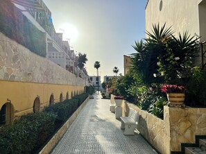 Overnattingsstedets uteområder