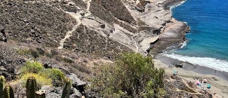 Liegestühle, Strandtücher