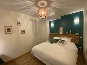 1 bedroom, desk, WiFi, bed sheets - Appartement en Rez-de-chaussée Avec Parking Privé (Castres)