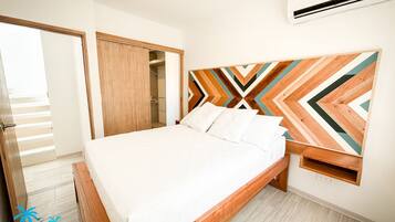 2 chambres, fer et planche à repasser, Wi-Fi gratuit, draps fournis