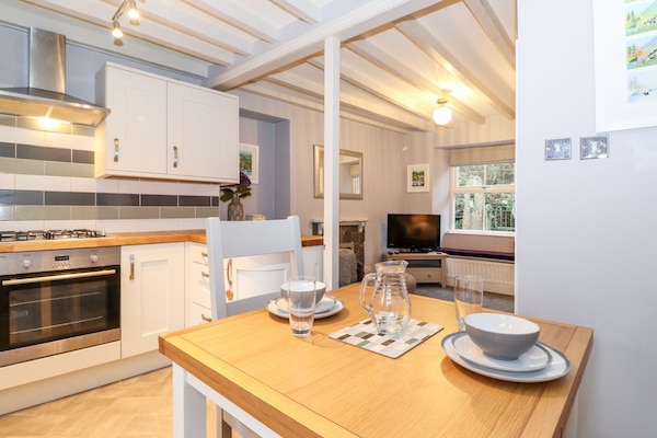 Fridge, dishwasher, electric kettle, toaster