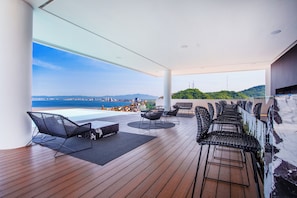 Terrace/patio - Luxury 1BR + Flex | Heated Rooftop Pool | Soho PV (Puerto Vallarta)
