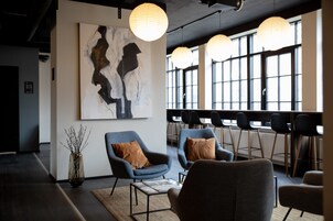 Sala de estar en el lobby