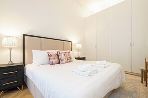 아파트 (1 Bedroom) | 1 개의 침실, 책상, 노트북 작업 공간, 다리미/다리미판