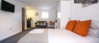 Leicester's Lyter living Serviced apartments Opposite Leicester Railway Station