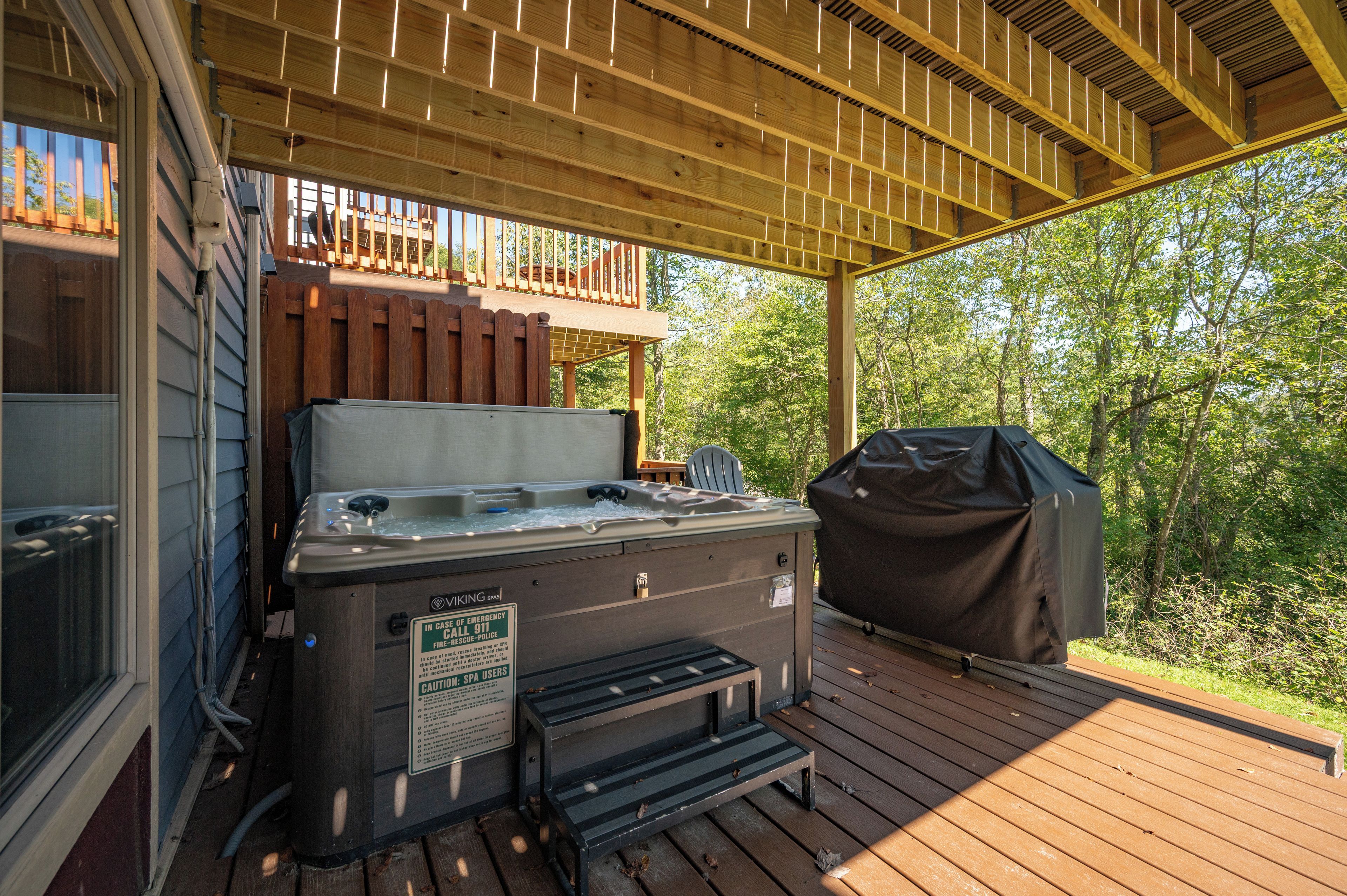 Outdoor spabad