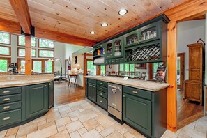 Interior - Dog Friendly Lake Cove Chalet w/ Hot Tub & Games (McHenry)