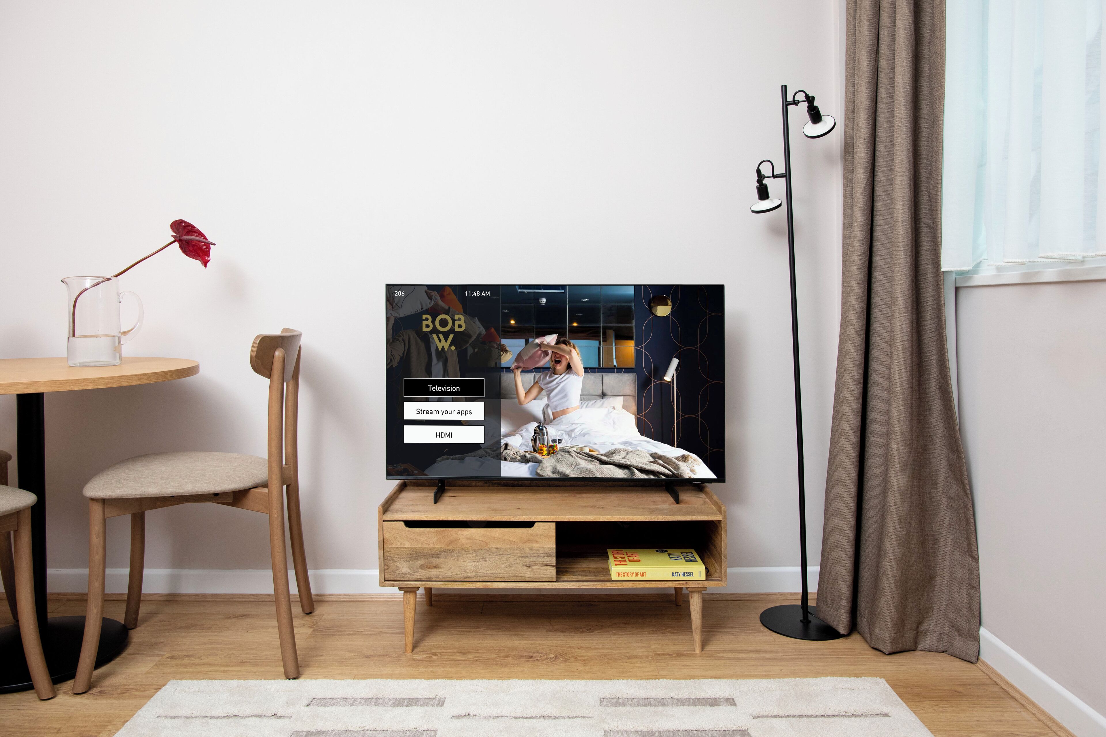 Apartemen Superior | Setrika/meja setrika, Wi-Fi gratis, dan seprai linen