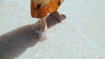 On the beach