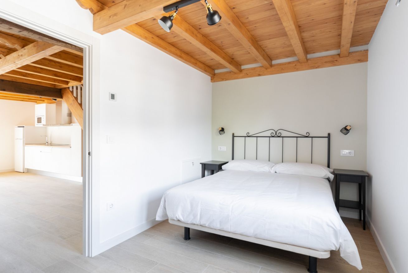 2 makuuhuonetta, vuodevaatteet