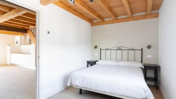 2 makuuhuonetta, vuodevaatteet