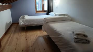 2 slaapkamers, beddengoed