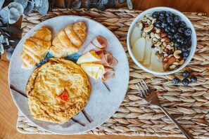Repas de petit déjeuner