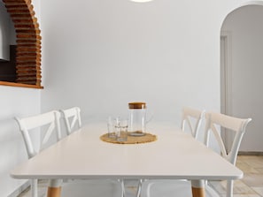 Dining - Erisa 2, 25 - Terrace, Swimming Pool, Parking, Second line of beach. 2 bedrooms (Torremolinos)