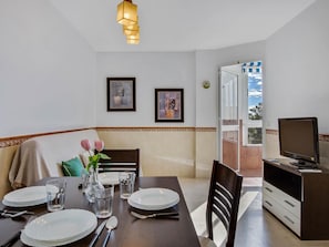Dining - Vistamarina 405B - Terrace, Swimming Pool, 300m from beach (Torremolinos)