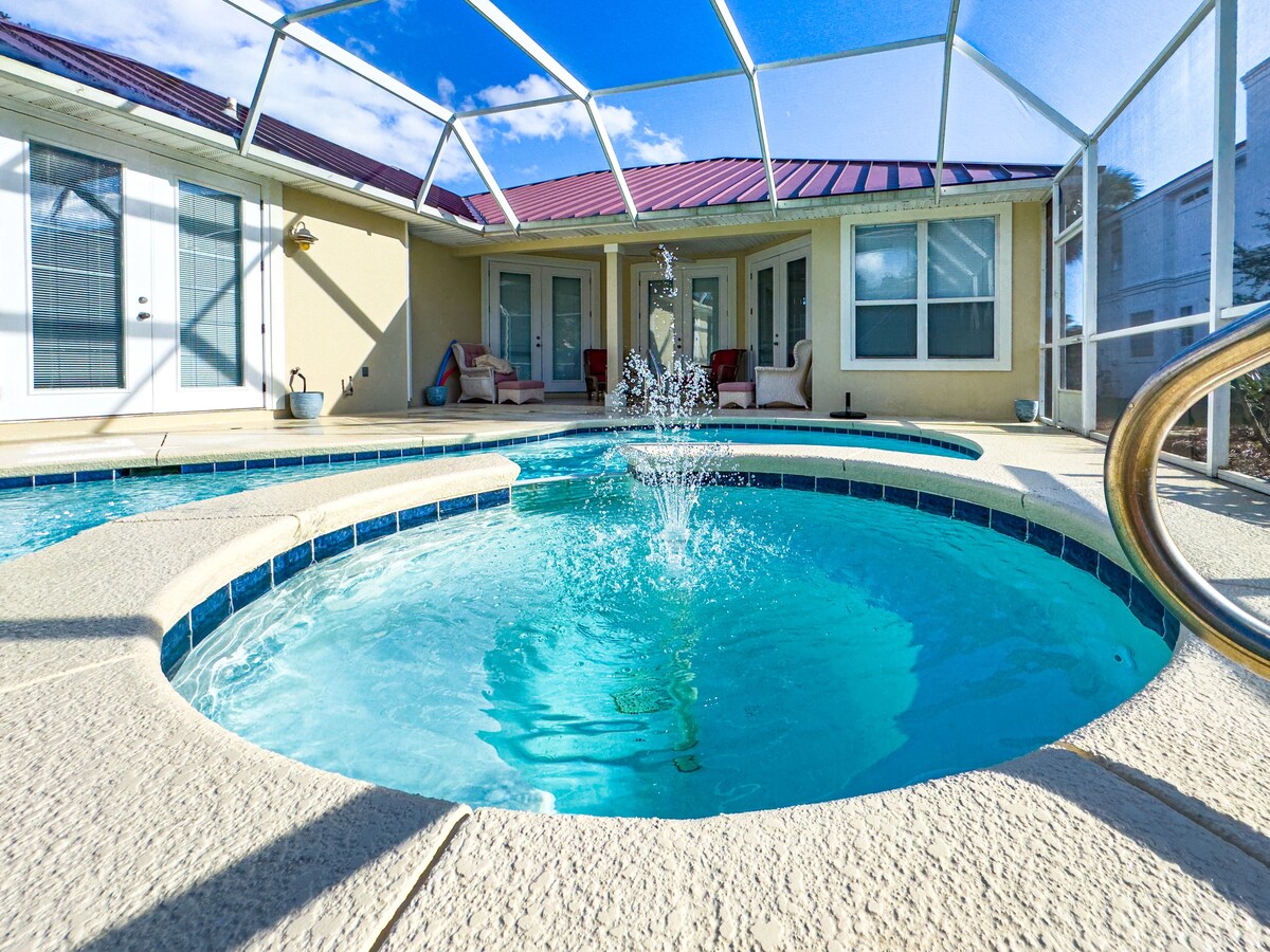 Photo 13 of Private Pool, Walk to Beach, Free Fun Package Sleeps 10 Pet Friendly