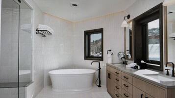 Towels, soap, toilet paper