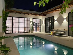 Villa, 2 Schlafzimmer, Raucher, eigener Pool | Pool | Außenpool