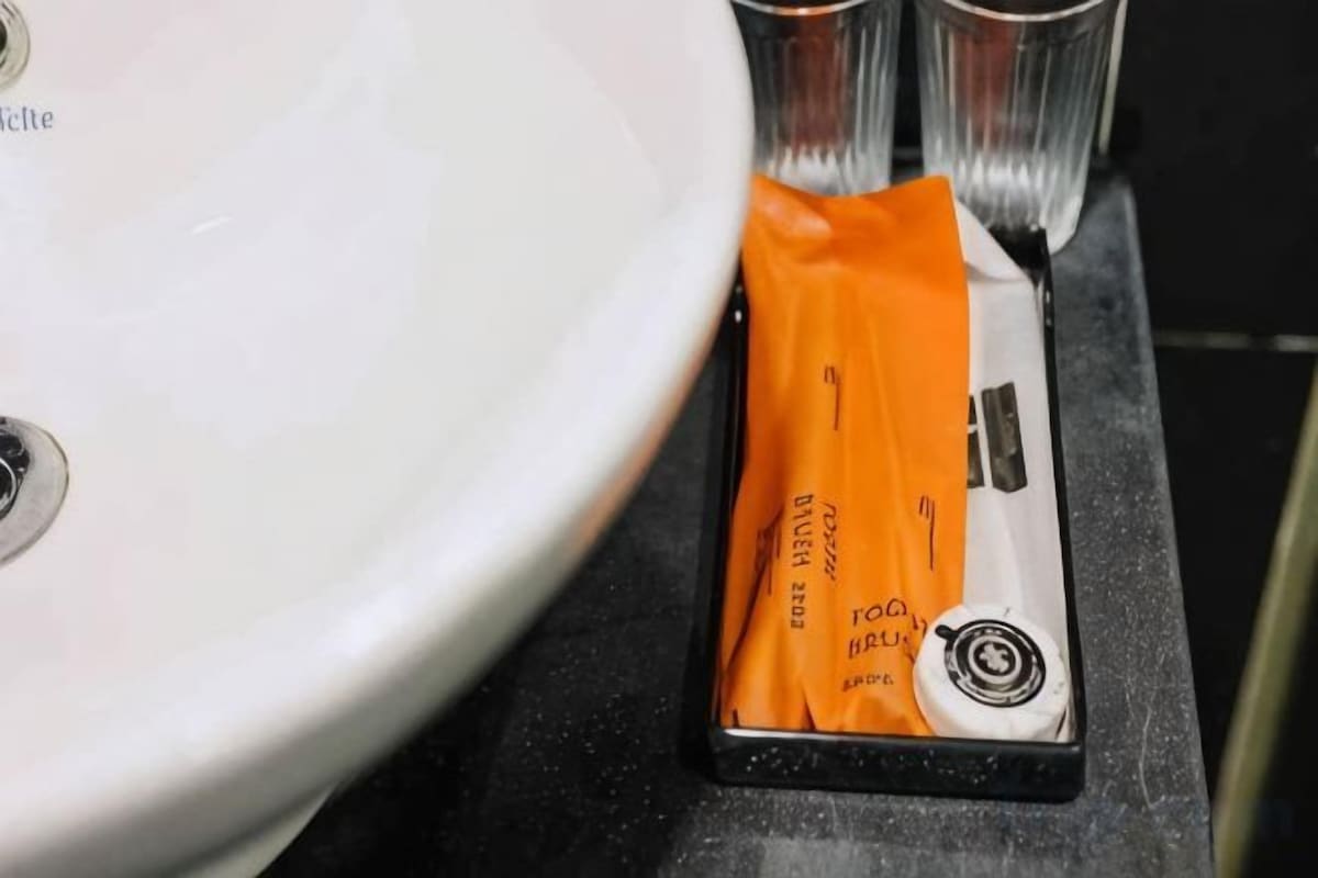 Bathroom amenities | Free toiletries, hair dryer
